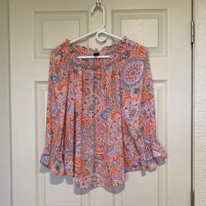Talbots Mp pullover blouse. Gently used, excellent preowned condition!